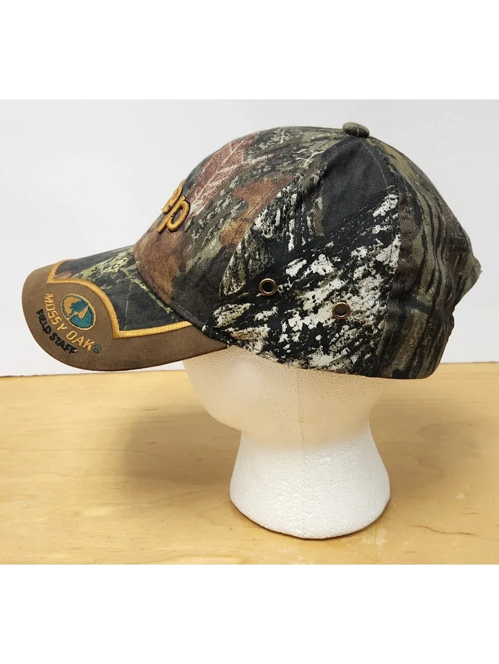 Vintage Jeep x Mossy Oak Field Staff Camouflage Hat Adjustable Baseball Cap